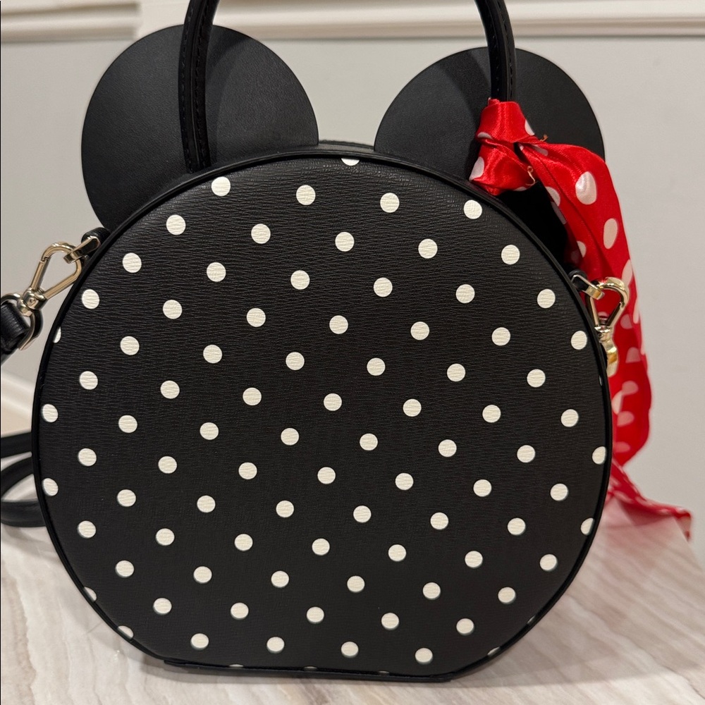 Kate Spade Bag Minnie Mouse Disney X Red Black Crossbody - Picture 7 of 17